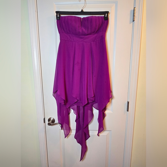 Gianni Bini Dresses & Skirts - Gianni Bini Purple Satin Fabric